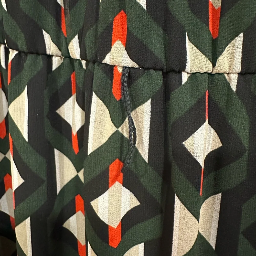 Calvin Klein Geometric Maxi Dress, Size 12 - Picture 8 of 14